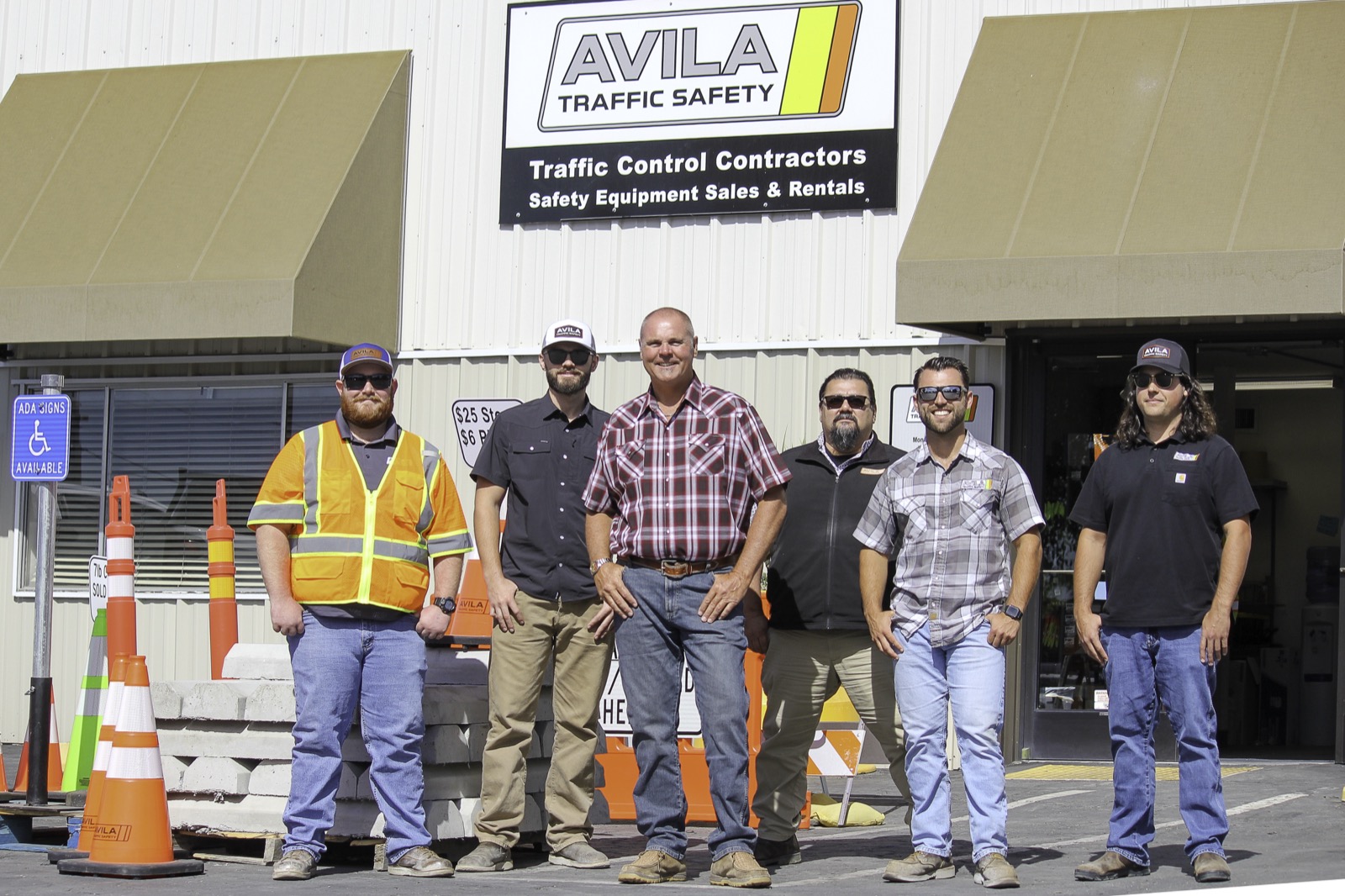 Mike with the Avila Traffic Safety team in Atascadero
